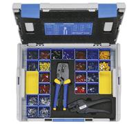 Klauke LBOXX230B Crimp Connector Set 2377 Parts Includes Crimper