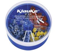 Klauke Ferrule Set 100 Parts Insulated in Grey Yellow Red Blue