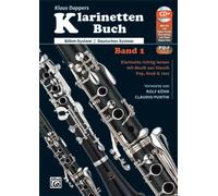 Klaus Dappers Klarinettenbuch Band 1 Clarinet Book, CD & Online files B-flat Cla