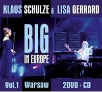 KLAUS & GERRARD,LISA SCHULZE - BIG IN EUROPE VOL.1-WARSAW 2 DVD + CD NEW