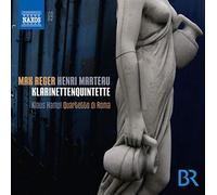 Klaus Hampl - Max REGER · Henri MARTEAU : Klarinettenquintette