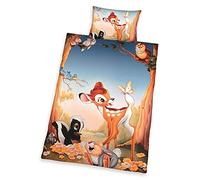 Klaus Herding GmbH Baby Bed Linen Disney Bambi and Thumper 100 x 135 cm 100% Cotton