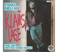 Klaus Lage - Fang neu an (1983) / Vinyl single [Vinyl-Single 7'']