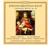 Klaus Mertens - Bach: Cantatas, BWV 82, 49, 58 /La Petite Bande · S Kuijken