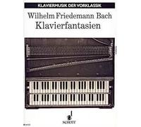 Klavierfantasien (Wf) Johann Sebastian Bach Book [Softcover] Piano Schott Music