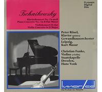 Klavierkonzert No.1 / Violinkonzert D-Dur (Peter Rösel, Gewandhausorchester Lei)