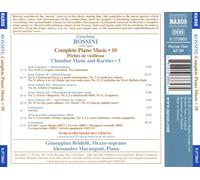 Bridelli/Marangoni - Giachino Rossini: Péchés de vieillesse (Sins of Old Age), Vol. 10