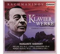 Klaviermusik von Serge Rachmaninov