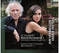 Jan Vermeulen & Veerle Peeters - SCHUBERT:Works for 4 hands Vol. 3