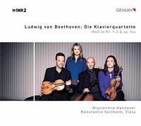 Klaviertrio Hannover/Selheim - Ludwig van Beethoven: Die Klavierquartette, Wo0 36, Nos 1-3 & Op. 16a