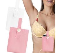 Klawdsky Insulin Pump Holder 2PCS Bra Pocket for Insulin Pump Hidden Undercover Insulin Pump Carrier Diabetes Supplies Diabetes Care