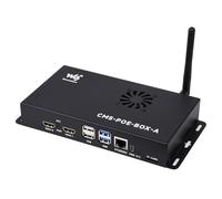 KLAYERS Compute Module 5 PoE Expansion Board, Compatible with Raspberry Pi All CM5 Versions, Complete System Package with Core Board and Base Plate