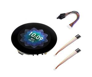 KLAYERS RP2350-Touch-LCD-2.1,All-in-One Microcontroller Board,Flat Touch Panel Version,480×480 IPS Panel Display, 65K Color