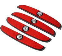 KLBHD 4pcs Car Door Protection Strip for MG Astor SUV 2021-2023, Car Door Edge Guards Protector, Bumper Protector Anti-collision,Red