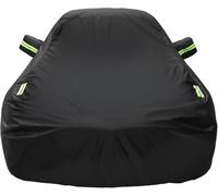 KLBHD Coverfully Waterproof Car Cover for Renault Twingo EV 2021-2022, Dustproof Sedan Cover, Scratch Proofcar Tarpaulin, Breathable Cover, UV Protection Car Exterior Cover,Black
