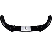 KLBVFDYAN Car Front Spoiler for VW Golf 5 MK5 GTI Jetta MK5 GLI 2003-2009, Front Lip Bumper Spoiler Fog Lamp Cover Trim Front Canards Splitter ABS Front Bumper Spoiler,A/Type A Gloss Black