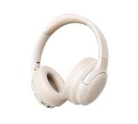 KLdcfhDR 1pcs Headphones | Clear Call Headsets Super Bass Hit Earphones Playtime(White)
