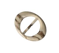 KLDGQ 1.8~4.8cm 4/8pcs Stone Pattern Resin Oval Scarf Buckle Silk Scarf Ring Clip T-Shirt Tie Clips For Women Silk Neckerchief