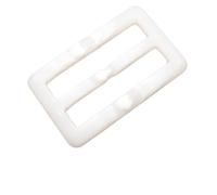 KLDGQ 10pcs Inner 2~6cm Resin Rectangle Scarf Buckle Trench Coat Belt Buckle 3-Speed Buckle For Coat Belt Replacement