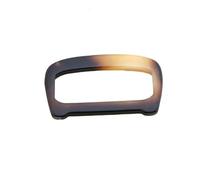 KLDGQ 2/4pcs Inner 3.5/5cm Special-Shaped Resin Buckle Clothes Corner Knot Buckle Trench Coat Belt Buckle For Coat Belt Replacement