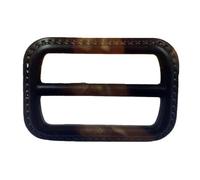 KLDGQ Rectangle Coat Belt 3-Speed Buckle Trench Coat Belt Buckle Retro Clothes Corner Knot Buckle For Coat Belt Repair
