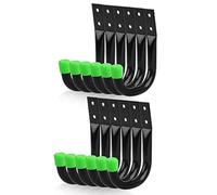 Kleagary 12pcs Heavy Duty Garage Storage Utility Hooks, Utility Hooks for Garage Wall,Bike Hooks for Garage Wall