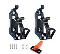 Kleagary 2pcs Shovel Mount for Roof Rack Mount Shovel Mount Brackets Accessories Wall Mounting Versatile Black