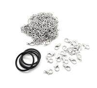 Kleagary 4Pcs RC Car Tire Snow Chains for 1/18 RC Crawler Car TRXM4 D90 RC Car Upgrade Parts