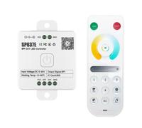 Kleagary AND-SP637E SPI DC5-24v Dual Controller with Remote Control Support 2.4G Touch Remote Control