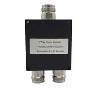 Kleagary Antenna 4.3-10 Female 698-3800MHz 2/3/4 Way Power Splitter 50W MINI DIN Low PIM -150dBc IP65 Power Divider 5G