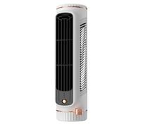 Kleagary Bladeless Tower Fan Desktop Air Cooler, Portable Silent Office Fan, Indoor Office and Home Use White