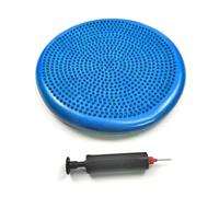 Kleagary Blue PVC Yoga Balance Mat, Inflatable Massage Cushion, Sports Fitness Balance Trainer