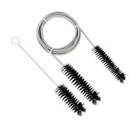 Kleagary Brush Diameter 15mm 19mm - CPAP Tube Cleaning Brush- Suitable for Most CPAP Hose Type (Black)