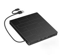 Kleagary Burner Multifunction Optical Drive 7 in 1 CD CD DVD Computer USB Mobile External Portable Utility Optical Drives