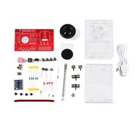 Kleagary DIY Electronic Kit FM Radio Production Kit Circuit Board Making Loose Parts Receiver RDA5087 3W Speaker with Antenna