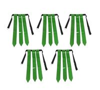 Kleagary Green Flag Football Belt Youth Touchdown Game Capture the Flag Streamer Waist Flag