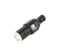 Kleagary Hifi Vinyl LP Phono Five-Pin 5pin DIN Plug Seat Female DIN for AMP Audio Tonearm Line Tonearm Line Signal Cable