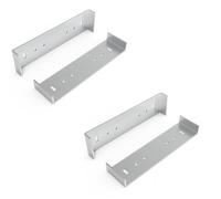 Kleagary Metal Mailbox Mounting Bracket Large for Mailboxes with 8Inch Wide Floor 4Pcs
