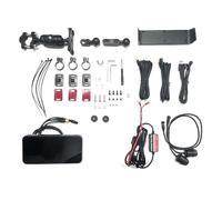 Kleagary MG600 6.25inch Display Motorcycle Navigator GPS WiFi Wireless CarPlay Android Auto Screen Dual Camera Tire Pressure Kits