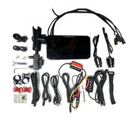 Kleagary MG610 6.25inch Display Motorcycle Portable Navigator GPS WiFi Wireless CarPlay Android Auto Dual Camera Park Monito Kits