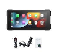 Kleagary Motorcycle 6.86 Inch Bluetooth Portable Screen GPS Navigation IP68 Waterproof Wireless Carplay Android Auto MP5 Player
