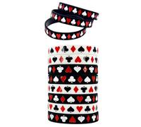 Kleagary Poker Cards Silicone Bracelet Wrist Poker Bracelet Las Vegas Casino Poker Theme Birthday Decoration Gift