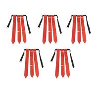 Kleagary Red Flag Football Belt Youth Touchdown Game Capture the Flag Streamer Waist Flag