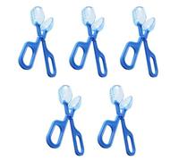 Kleagary Reptile Terrarium Plastic Tongs Tweezers Pet Raising Feeding Tool Clip Children Plant Insect Biology Study Tool A