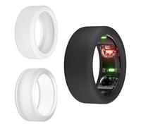 Kleagary Ring Protector Compatible with for -Ring Gen3, Elastic Silicone Ring Cover for Working Out,3Pcs M