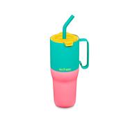 Klean Kanteen 1064ml Rise Tumbler with Straw Lid - Turquoise Kaleidoscope