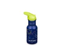 Klean Kanteen 355ml Classic Kid's Water Bottle with Flip Seal Sport Cap - Milky Way