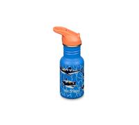 Klean Kanteen 355ml Classic Kid's Water Bottle with Flip Seal Sport Cap - Sharks in Shades