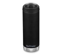 Klean Kanteen TKWide 473ml Insulated Bottle Mug Canteen Flask Cafe Cap Black