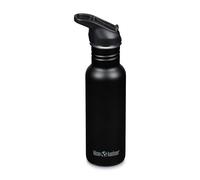 Klean Kanteen Classic Water Bottle w/Flip Seal Sport Cap 532ml Travel Black